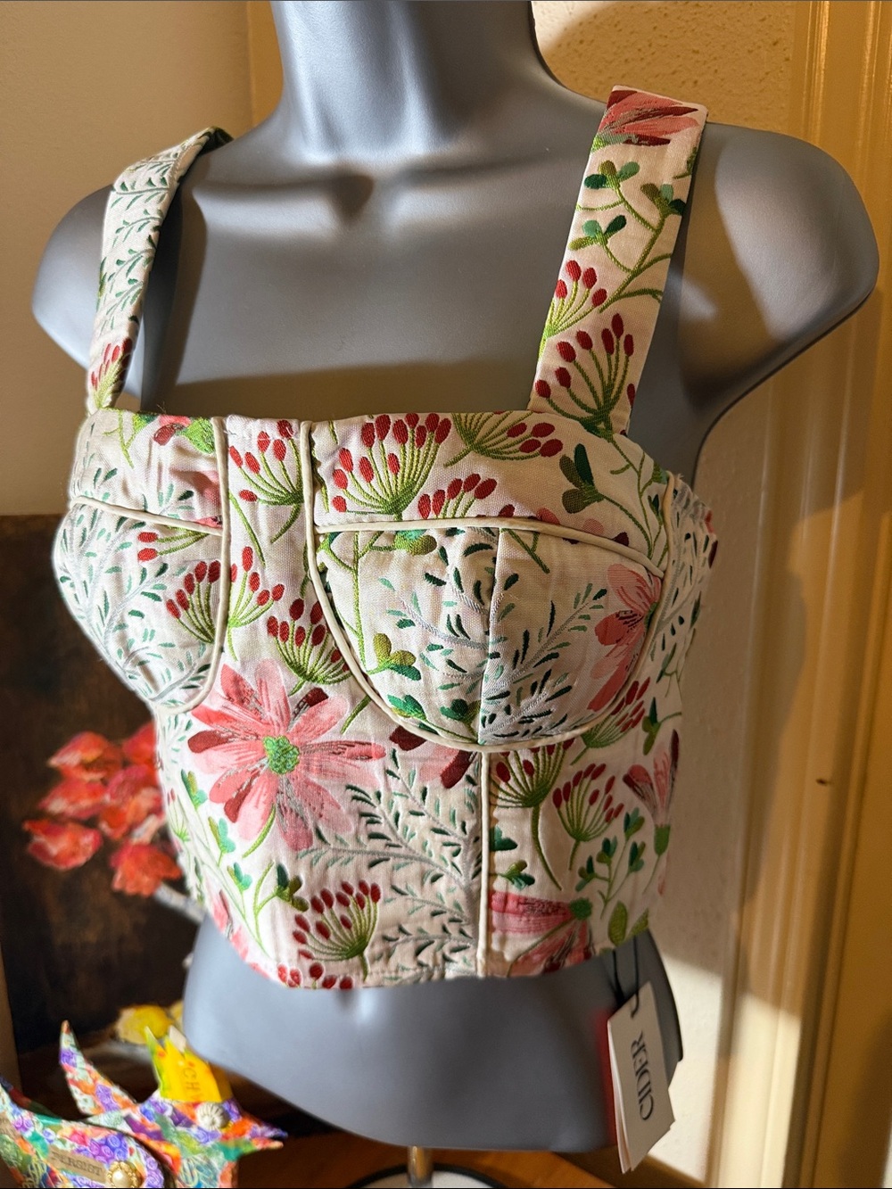 BUSTIER - “Your Closet’s Happy Hour” - CIDER - sz S - NWT